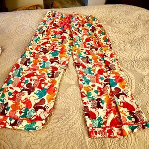 Taylor Swift We Are Never Ever Getting Back Together Squirrel PJ Pants - Size M